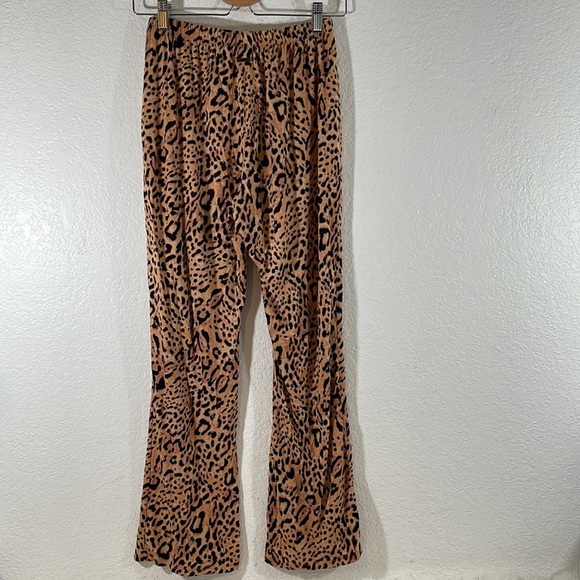 BILLABONG Going High Stretchy Knit Flared Pants Size Large - Picture 5 of 12